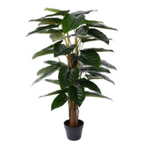 The Home Collective 120cm Potted Faux Philodendron Plant