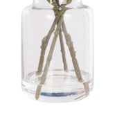 The Home Collective 40cm Faux Mixed Gum Nut &amp; Eucalyptus with Glass Vase