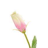 The Home Collective 27cm Pink Faux Lisianthus with Vase