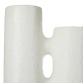 The Home Collective White Ruslan Ceramic Vessel
