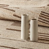 The Home Collective White Ruslan Ceramic Vessel