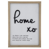 The Home Collective Home Wall Plaque