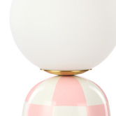The Home Collective Check Kenelm Ceramic Table Lamp