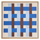 The Home Collective 3 Piece Gridplay Framed Canvas Wall Art Set