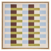 The Home Collective 3 Piece Gridplay Framed Canvas Wall Art Set
