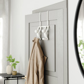 Umbra Buddy 2 Hook Steel Over-The-Door Hanger