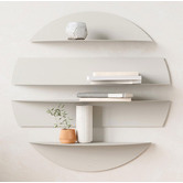 Umbra 4 Piece Solis Steel Wall Shelf Set
