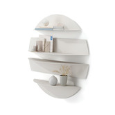 Umbra 4 Piece Solis Steel Wall Shelf Set