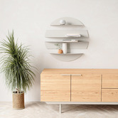 Umbra 4 Piece Solis Steel Wall Shelf Set
