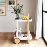 Umbra Bellwood Steel Bar Cart
