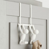 Umbra Buddy 2 Hook Steel Over-The-Door Hanger