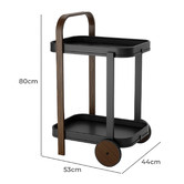 Umbra Bellwood Steel Bar Cart