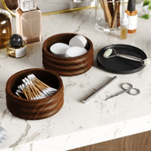 Umbra Tesora Stackable Rubberwood Jewellery Box