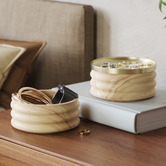 Umbra Tesora Stackable Rubberwood Jewellery Box