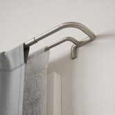 Umbra Twilight Extendable Double Curtain Rod Set