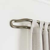 Umbra Midnight Extendable Double Curtain Rod Set
