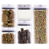 Avanti 5 Piece Flip Top Pantry Storage Container Set