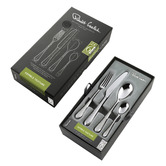 Robert Welch 24 Piece Kemble Texture Stainless Steel Cutlery Set
