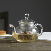 Leaf &amp; Bean Chrysanthemum 600ml Teapot with Filter