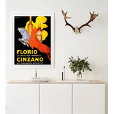 Arthouse Collective Florio Cinzano Vintage Canvas Wall Art