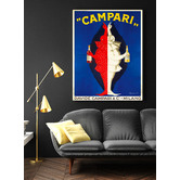 Arthouse Collective Campari Brothers Vintage Canvas Wall Art
