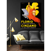 Arthouse Collective Florio Cinzano Vintage Canvas Wall Art