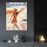 Arthouse Collective Mademoiselle Canvas Wall Art