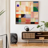 Arthouse Collective Childs Play Drop Shadow Framed Canvas Wall Art