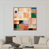 Arthouse Collective Childs Play Drop Shadow Framed Canvas Wall Art