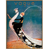 Arthouse Collective Vogue Ride The Peacock Canvas Wall Art