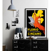 Arthouse Collective Florio Cinzano Vintage Canvas Wall Art