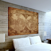 Arthouse Collective Latin World Map Canvas Wall Art