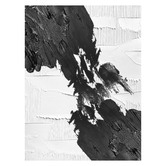 Arthouse Collective Black on White Canvas Wall Art