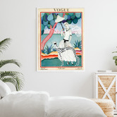 Arthouse Collective Vintage Vogue Cover Jan 1922 Canvas Wall Art