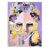 Arthouse Collective Flower Girl Canvas Wall Art