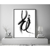 Arthouse Collective Black &amp; White Dreams 2 Printed Wall Art