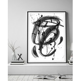 Arthouse Collective Black &amp; White Dreams Printed Wall Art