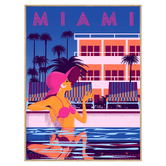 Arthouse Collective Miami Nights Wall Art