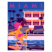 Arthouse Collective Miami Nights Wall Art