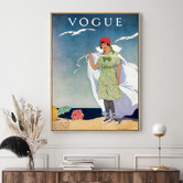 Arthouse Collective Vintage Vogue Summer 1912 Canvas Wall Art