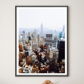 Arthouse Collective Where It's At NYC Framed Paper Print Wall Art