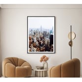Arthouse Collective Where It's At NYC Framed Paper Print Wall Art