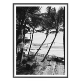 Arthouse Collective Bali Mornings Framed Paper Print Wall Art