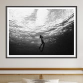 Arthouse Collective Into the Light Framed Paper Print Wall Art