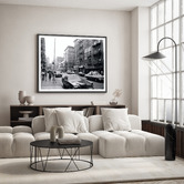 Arthouse Collective East Village Vibes 1970's Framed Paper Print Wall Art