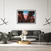 Arthouse Collective Hollywood Skies Framed Paper Print Wall Art