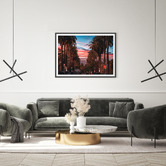 Arthouse Collective Hollywood Skies Framed Paper Print Wall Art