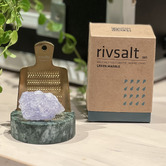 Time &amp; Tide 3 Piece Dastan Persian Blue Rock Salt &amp; Grater Set