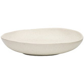 Ecology Cream Ottawa Calico 28cm Stoneware Shallow Pasta Bowls