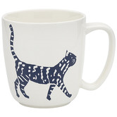 Ecology 4 Piece Walking Cat 300ml Porcelain Mugs Set